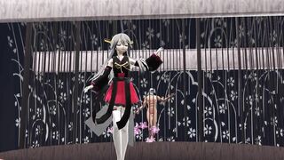 【SEX-MMD】Gokuraku Jodo in Haruna (camera modified version)【R-18】