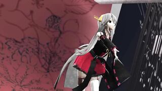 【SEX-MMD】Gokuraku Jodo in Haruna (camera modified version)【R-18】