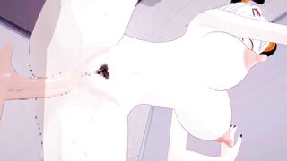 【Vtuber レヴィ・エリファ】レヴィ・エリファがバックでセックスするだけLoop1