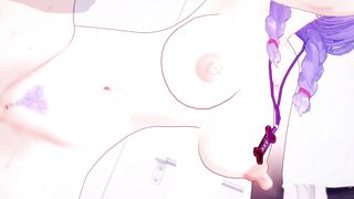 【Vtuber 龍月セレン】龍月セレンがバックでセックスするだけLoop1