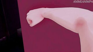 Ochaco Uraraka Swallow Deku's Dick in a Small Alley - My Hero Academia Anime Hentai 3d