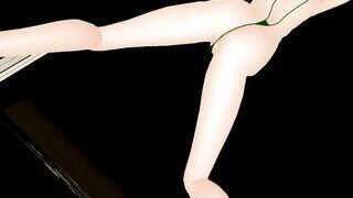 【MMD】Cakeface Kongo Hiei【R-18】