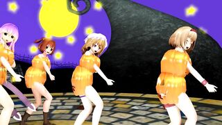 【MMD】[Touhou] Kimagure Mercy [Halloween]【R-18】