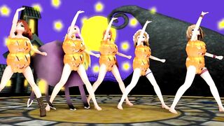 【MMD】[Touhou] Kimagure Mercy [Halloween]【R-18】