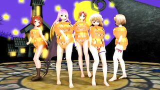 【MMD】[Touhou] Kimagure Mercy [Halloween]【R-18】