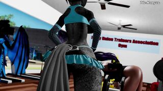Second Life 4K - Yoruichi Get's Pounded By Azra