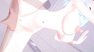 【Vtuber モイラ】モイラがバックでセックスするだけLoop1