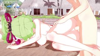 FUCKING KUKI SHINOBU AND HER SEXY TEEN BODY HENTAI GENSHIN IMPACT