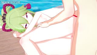 FUCKING KUKI SHINOBU AND HER SEXY TEEN BODY HENTAI GENSHIN IMPACT