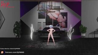 Sexy petite Catgirl Mia Invu Blender MMD 1529
