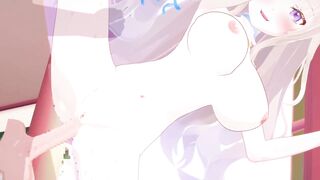 【Vtuber シヴィア】シヴィアがバックでセックスするだけLoop1