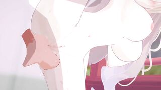 【Vtuber シヴィア】シヴィアがバックでセックスするだけLoop1