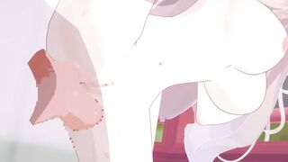 【Vtuber シヴィア】シヴィアがバックでセックスするだけLoop1