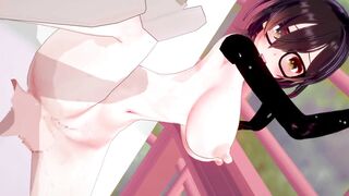 【Vtuber ロボ子】ロボ子がバックでセックスするだけLoop1