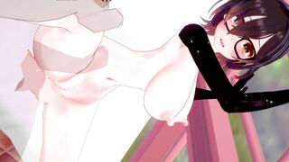 【Vtuber ロボ子】ロボ子がバックでセックスするだけLoop1