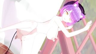 【Vtuber 常闇トワ】常闇トワがバックでセックスするだけLoop6