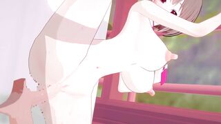 【Vtuber 春先のどか】春先のどかがバックでセックスするだけLoop1