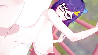 【Vtuber えーちゃん】えーちゃんがバックでセックスするだけLoop1