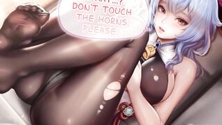 Ganyu Genshin Impact Hot Missionary in pantyhose【Hentai】