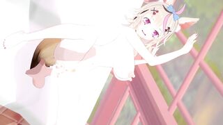 【Vtuber 尾丸ポルカ】尾丸ポルカがバックでセックスするだけLoop2