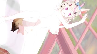 【Vtuber 尾丸ポルカ】尾丸ポルカがバックでセックスするだけLoop2