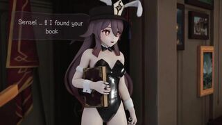 Hu Tao Genshin Impact (Short movie)【Hentai 3D】