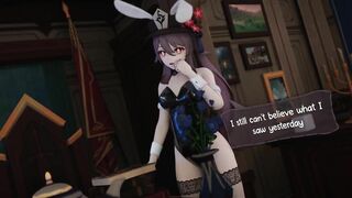 Hu Tao Genshin Impact (Short movie)【Hentai 3D】