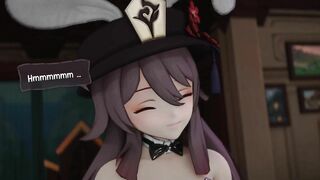 Hu Tao Genshin Impact (Short movie)【Hentai 3D】