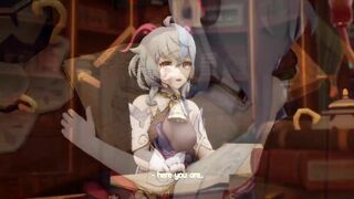 Ganyu Genshin Impact (Short movie)【Hentai 3D】