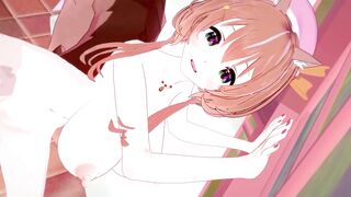 【Vtuber アユンダ・リス】アユンダ・リスがバックでセックスするだけLoop1