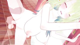 【Vtuber セレス・ファウナ】セレス・ファウナがバックでセックスするだけLoop1