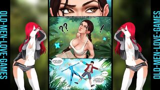 [2d Comics] Waifunator Chapter 5 - Lara x Samus [rus]