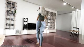 [MMD] Kuroeda-san _ Elf - San - Breast Expansion