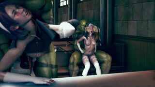 nuns and orks gangbang in the charch