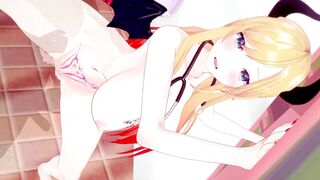 【Vtuber 癒月ちょこ】癒月ちょこがバックでセックスするだけLoop1