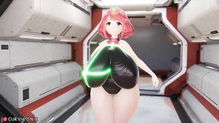 [Breast Expansion] Pyra's Jiggle Physics Test