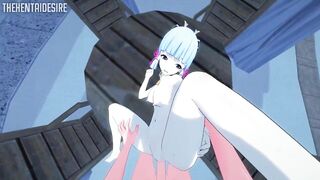 Ayaka Does her FIRST TIME with YOU Hentai Genshin Impact