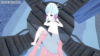 Ayaka Does her FIRST TIME with YOU Hentai Genshin Impact