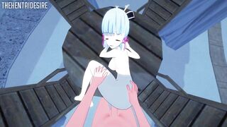Ayaka Does her FIRST TIME with YOU Hentai Genshin Impact