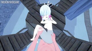 Ayaka Does her FIRST TIME with YOU Hentai Genshin Impact