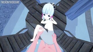Ayaka Does her FIRST TIME with YOU Hentai Genshin Impact