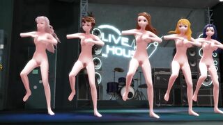 【MMD】Imas 5P Little apple【1080p 60fps】【R-18】