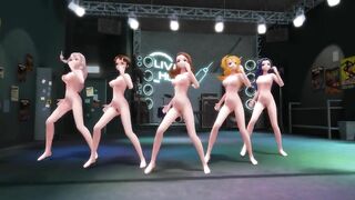 【MMD】Imas 5P Little apple【1080p 60fps】【R-18】