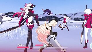Durandal ryona - Japanese デュランダル リョナ - Chinese 杜兰达尔 良娜 Honkai Impact 3rd