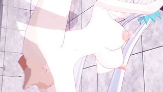 【Vtuber 神楽めあ】神楽めあがバックでセックスするだけLoop1
