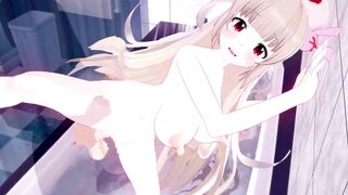 【Vtuber 名取さな】名取さながバックでセックスするだけLoop1
