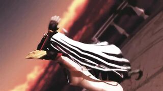 【MMD】Taimanin Yukikaze Burn It Up【R-18】