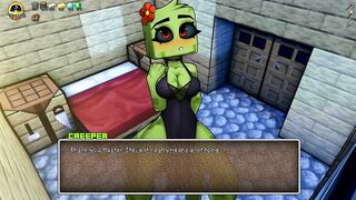 Minecraft Horny Craft - Part 6 - A Really Hot Creeper Babe By LoveSkySanHentai