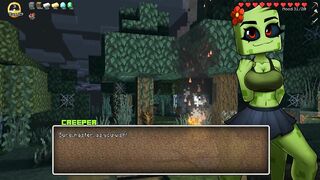Minecraft Horny Craft - Part 6 - A Really Hot Creeper Babe By LoveSkySanHentai