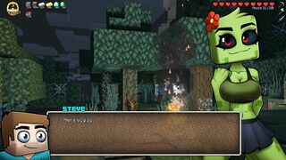 Minecraft Horny Craft - Part 6 - A Really Hot Creeper Babe By LoveSkySanHentai
